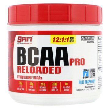 Аминокислота SAN BCAA Pro Reloaded 456 г Ягода (4384301305) 1437158673 фото