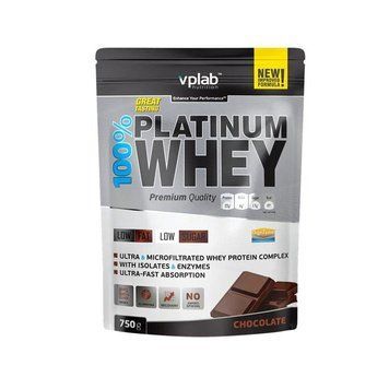 Протеин VPLab Platinum Whey 750 г Шоколад (4384303130) 1437160405 фото