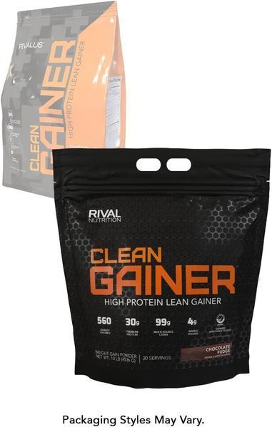 Високобілий преміум гейнер Rival Nutrition Clean Gainer 4536 г 2068836257 фото