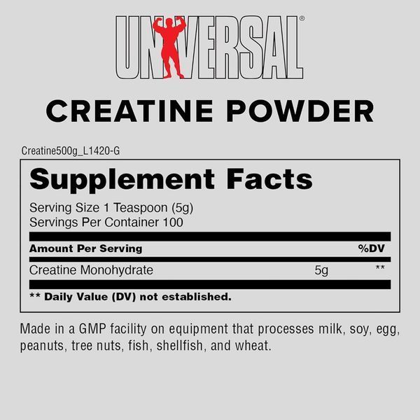 Креатин Universal Nutrition Creatine Powder 500 г Без вкуса (4384300842) 1059999899 фото