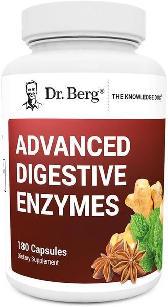 Удосконалені травні ферменти преміумкласу Dr. Berg's Advanced Digestive Enzymes 180 капсул 2211980667 фото