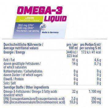 Вітаміни Energybody Omega 3 Liquid 150 мл (4384303702) 1467385816 фото