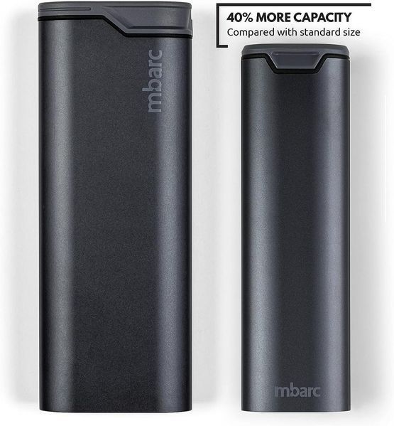 Преміальний контейнер HigherHuman Extra Large Sleek Modern Pill Box Matte Blue 2059508783 фото