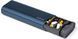 Преміальний контейнер HigherHuman Extra Large Sleek Modern Pill Box Matte Blue 2059508783 фото 4