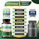 Превосходная формула, общее здоровье и контроль веса GriMed Psyllium Husk 90 капсул 4384306123 фото 2