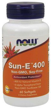 Вітаміни NOW Sun-E 400 Softgels 60 капсул (4384301160) 1060000622 фото