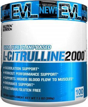 Амінокислота Evlution Nutrition L-Citrulline 2000 200 г Без смаку (4384302534) 1437159665 фото