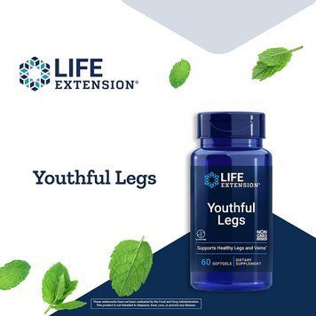 Life Extension Youthful Legs 60 капсул (4384304307) 1684741461 фото