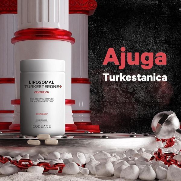 Ліпосомальні капсули туркестерону Codeage Turkesterone 120 капсул 2058331907 фото