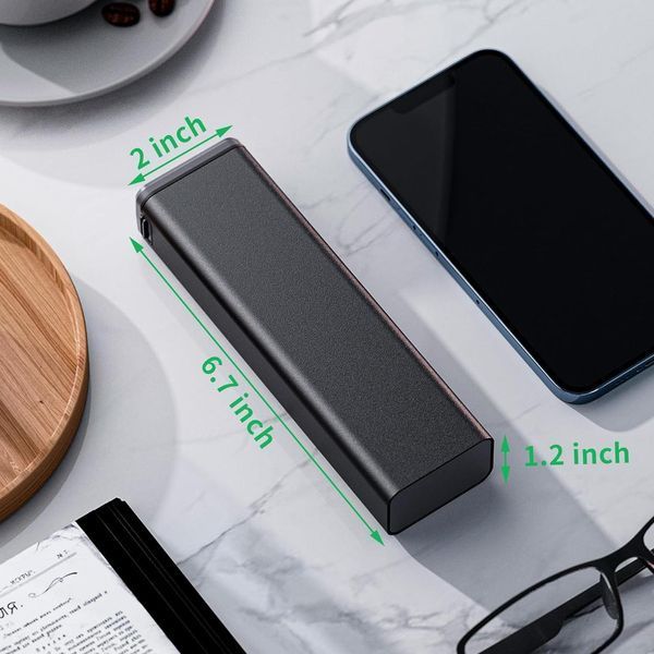 Преміальний контейнер для таблеток Kursaya Metal Pill Organizer Black 2059508784 фото