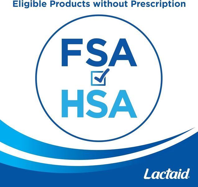 Добавка премиум-класса непереносимость лактозы Lactaid Fast Act Lactose Intolerance 60 таблеток 2656801281 фото