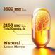 Добавка премиум-класса омега-3 со вкусом лимона Vitamatic Triple Strength Omega 3 Fish Oil 180 капсул 2682614790 фото 3
