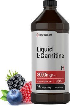 Добавка премиум-класса L-карнитин жидкий Horb&auml;ach L-Carnitine Liquid 473 мл 4384307585 фото