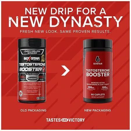 Бустер тестостерона роста Six Star Testosterone Booster 60 таблеток (4384303497) 1438808962 фото