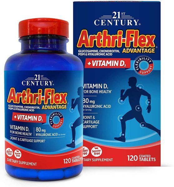Хондропротектор 21st Century Arthri-Flex Advantage + Vitamin D3 120 таблеток (4384304057) 1573406511 фото