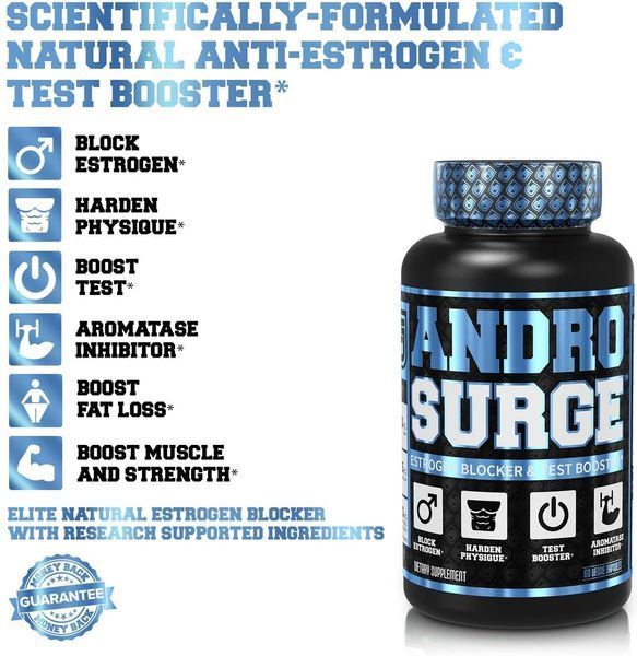 Jacked Factory Androsurge Estrogen Blocker for Men 60 капсул (4384303704) 1467385818 фото