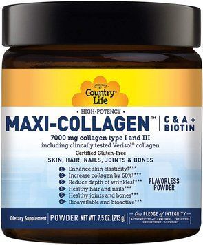 Хондропротектор Country Life Maxi Collagen 210 г Без смаку (4384302786) 1437159951 фото