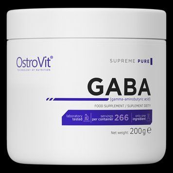 Спеціальний продукт OstroVit Supreme Pure GABA 200 г Без смаку (4384303189) 1437160464 фото