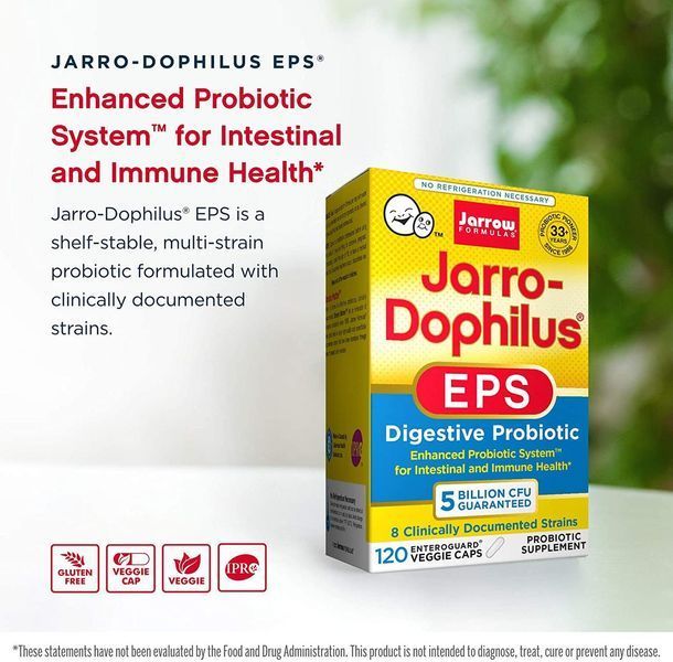 Специальный продукт Jarrow Formulas Jarro-Dophilus EPS 5 Billion 120 капсул (4384303653) 1455934404 фото